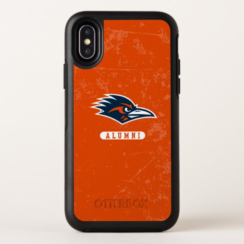 UTSA Logo Alumni Distressed OtterBox Symmetry iPhone X Case