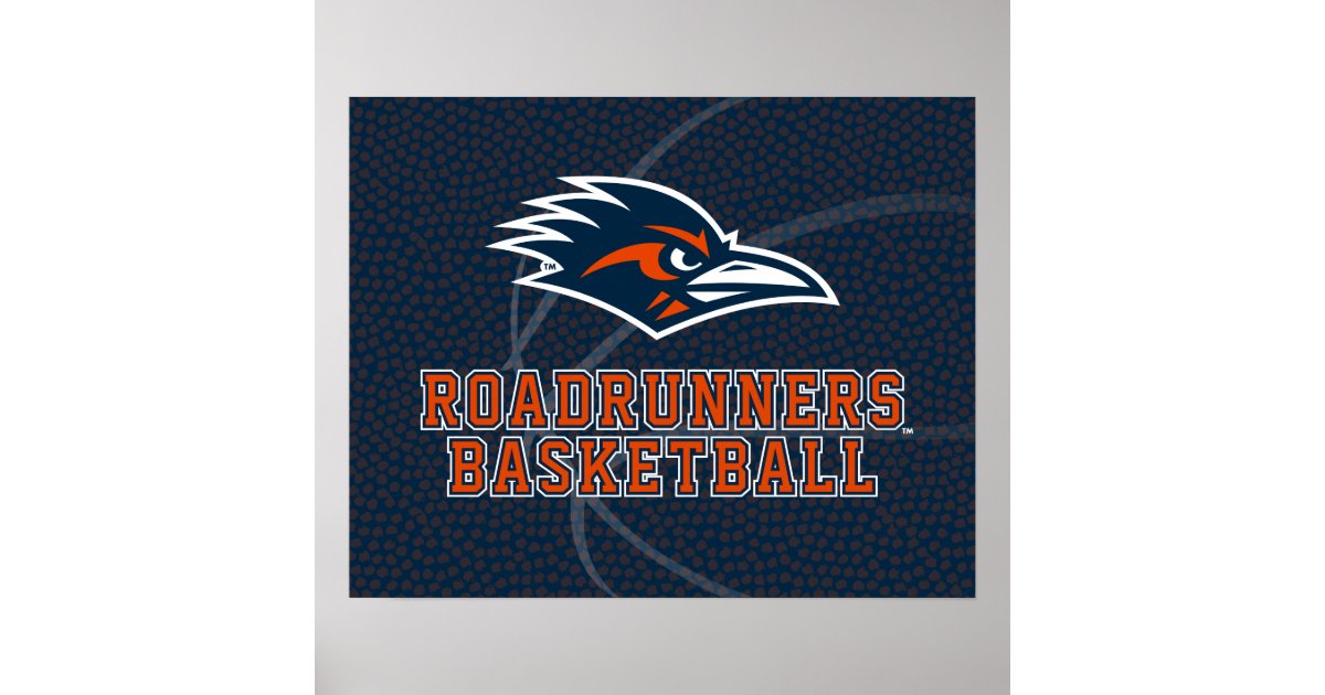 UTSA Logo Basketball Poster | Zazzle