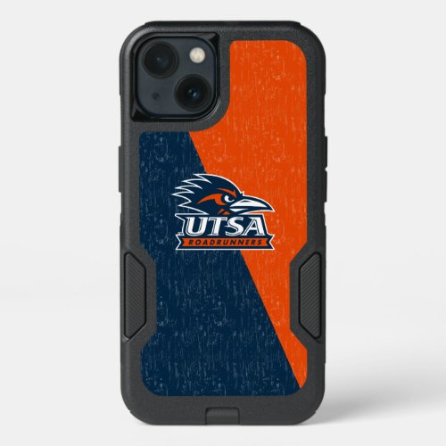 UTSA Logo Color Block Distressed iPhone 13 Case