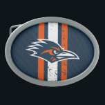 UTSA Logo Jersey Belt Buckle<br><div class="desc">Check out these new University of Texas at San Antonio designs! Show off your UTSA Roadrunners pride with these new University of Texas at San Antonio products. These make perfect gifts for the Roadrunners student, alumni, family, friend or fan in your life. All of these Zazzle products are customizable with...</div>