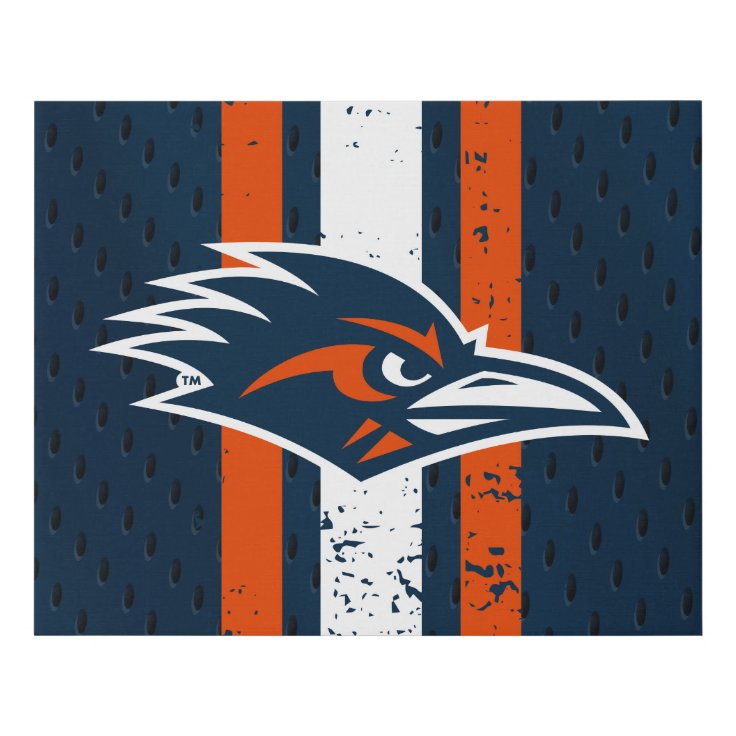 UTSA Logo Jersey Faux Canvas Print | Zazzle