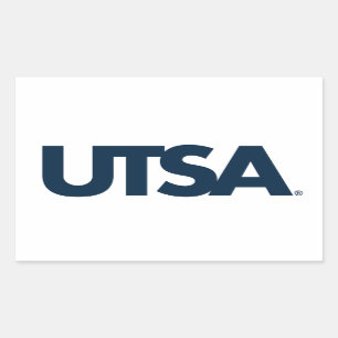 UTSA RECTANGULAR STICKER