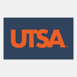 UTSA RECTANGULAR STICKER