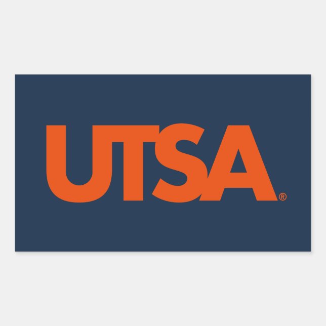 UTSA RECTANGULAR STICKER (Front)