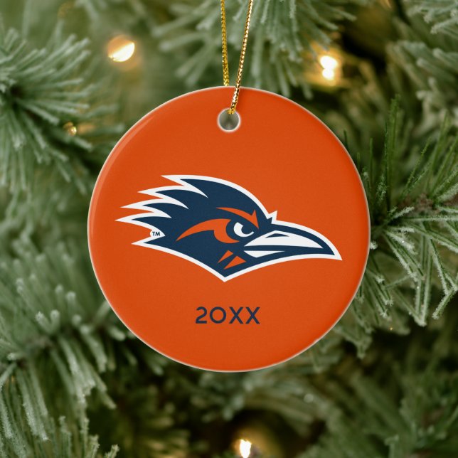 UTSA Roadrunners Holiday Spirit Ceramic Ornament (Tree)