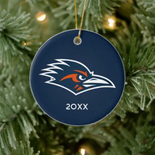 UTSA Roadrunners Holiday Spirit Ceramic Ornament