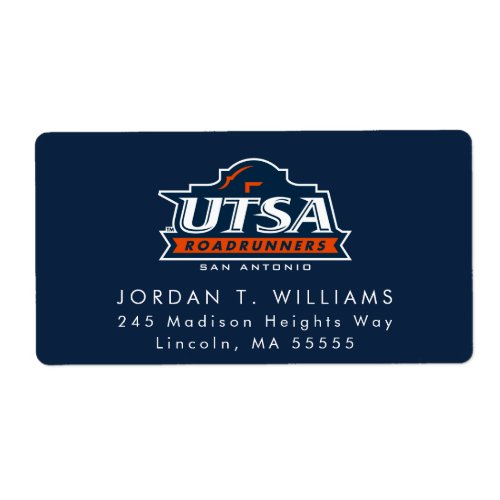 UTSA Roadrunners Label