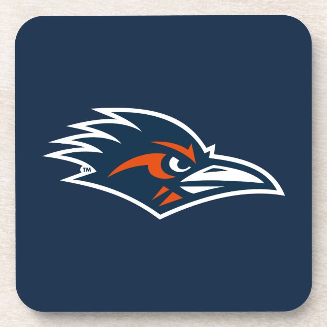 UTSA Roadrunners Logo Beverage Coaster (Front)