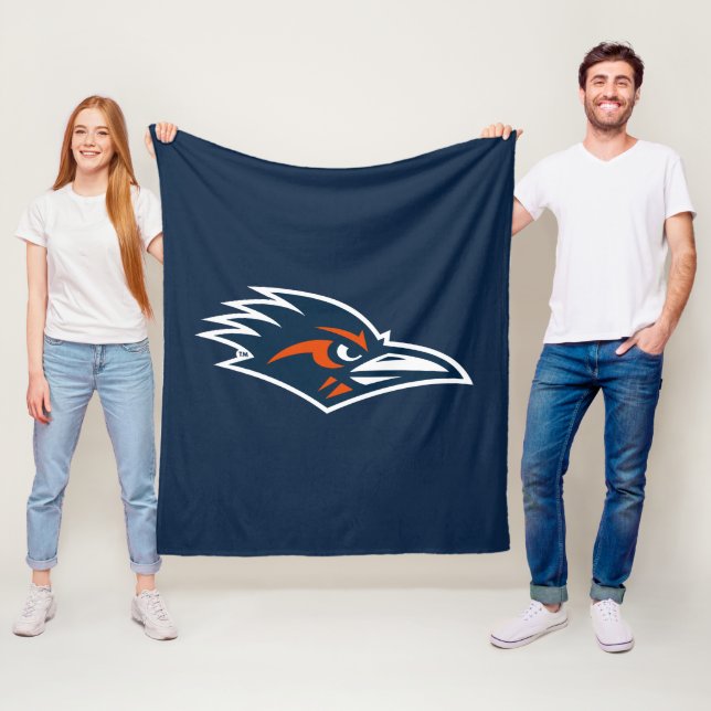 UTSA Roadrunners Logo Fleece Blanket (In Situ)