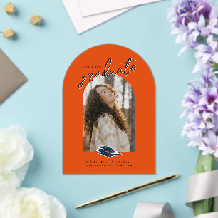 UTSA Roadrunners Logo Graduation Acrylic Invitations