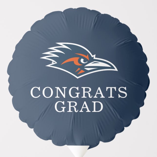 UTSA Roadrunners Logo Graduation Balloon (Front)