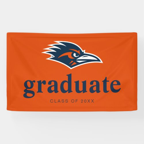 UTSA Roadrunners Logo Graduation