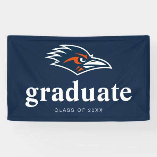 UTSA Roadrunners Logo Graduation