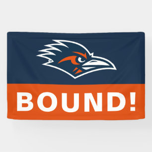 UTSA Roadrunners Logo Graduation Banner