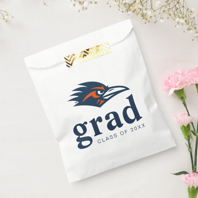 UTSA Roadrunners Logo Graduation Favor Bag (Sealed)