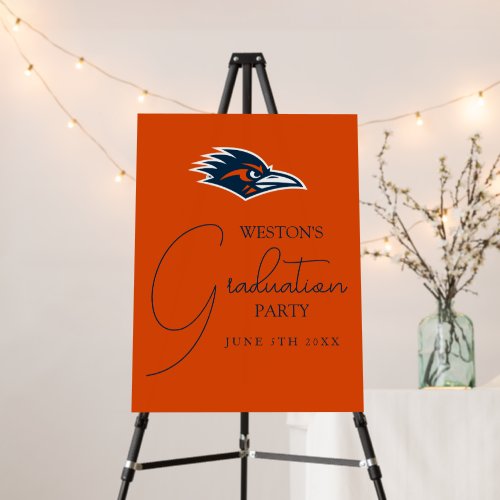 UTSA Roadrunners Logo Graduation