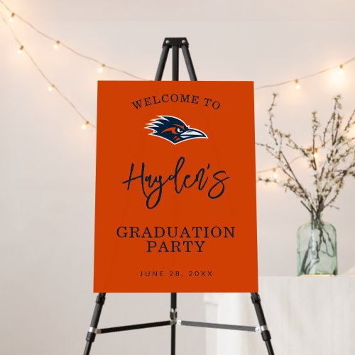 UTSA Roadrunners Logo Graduation