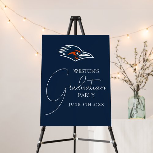 UTSA Roadrunners Logo Graduation