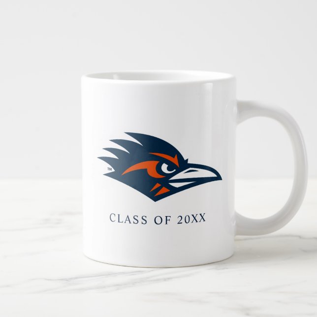 UTSA Roadrunners Logo Graduation Giant Coffee Mug (Right)