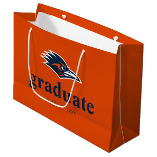 UTSA Roadrunners Logo Graduation Large Gift Bag
