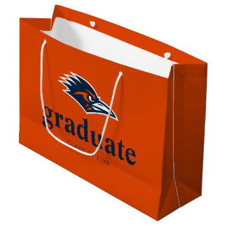 UTSA Roadrunners Logo Graduation Large Gift Bag