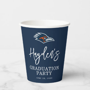 UTSA Roadrunners Logo Graduation Paper Cups