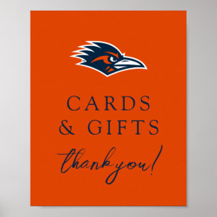UTSA Roadrunners Logo Graduation Poster