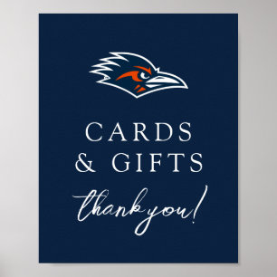 UTSA Roadrunners Logo Graduation Poster