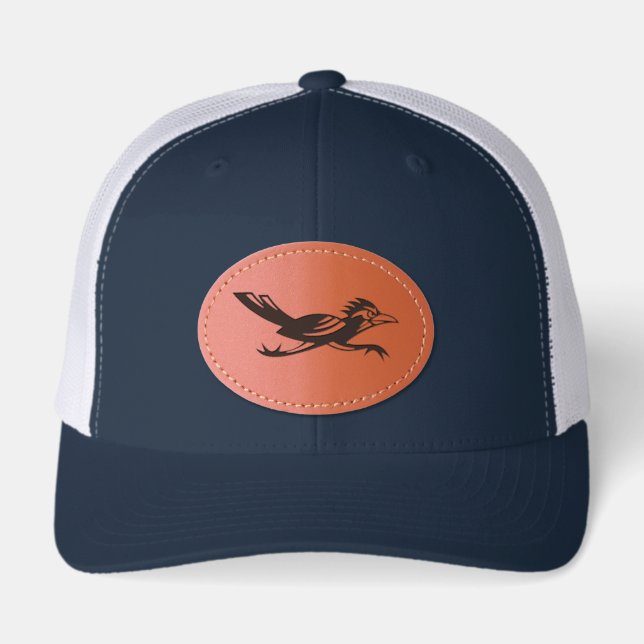 UTSA Roadrunners Logo Leather Patch Hat (Front)