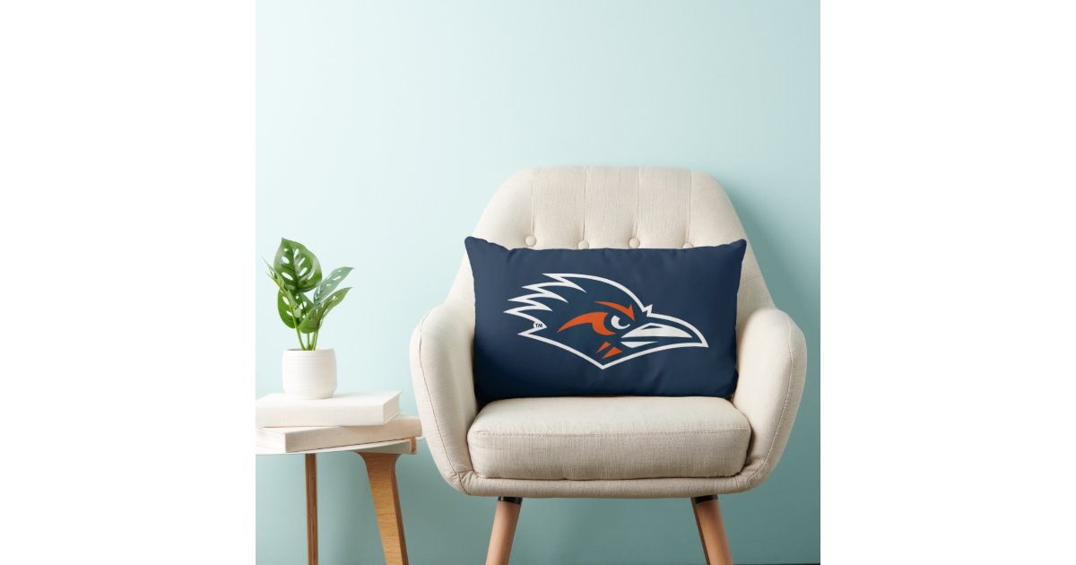 utsa-roadrunners-logo-lumbar-pillow-zazzle