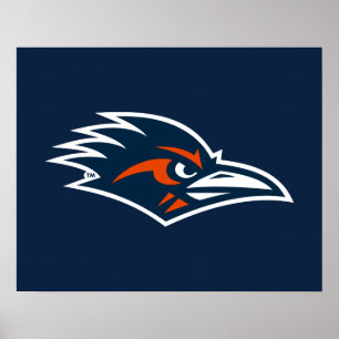 UTSA Roadrunners Logo Poster