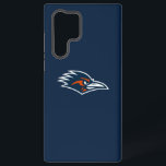 UTSA Roadrunners Logo Samsung Galaxy S22 Ultra Case<br><div class="desc">This design features the official logo of the UTSA Roadrunners, the athletic teams of the University of Texas at San Antonio. The logo prominently displays a stylized roadrunner head, facing right, rendered in the university's official colors: dark blue, orange, and white. The roadrunner's head is depicted with a sharp, determined...</div>