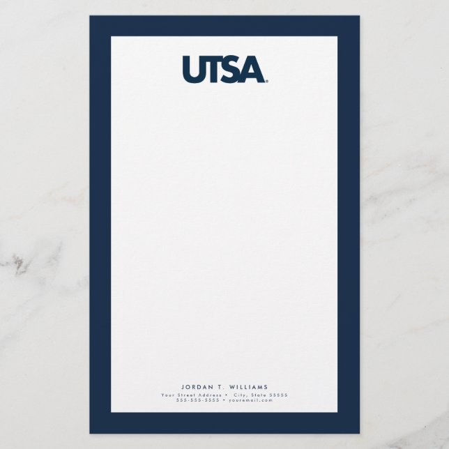 UTSA STATIONERY (Front)