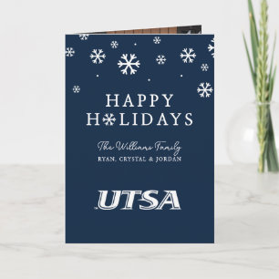 UTSA Wordmark Holiday Design Card