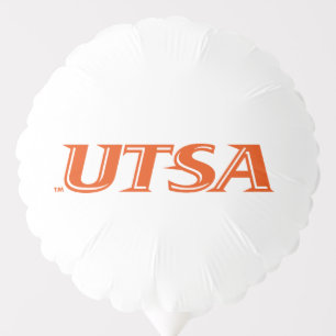 UTSA Wordmark Logo Balloon