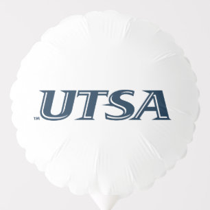 UTSA Wordmark Logo Balloon