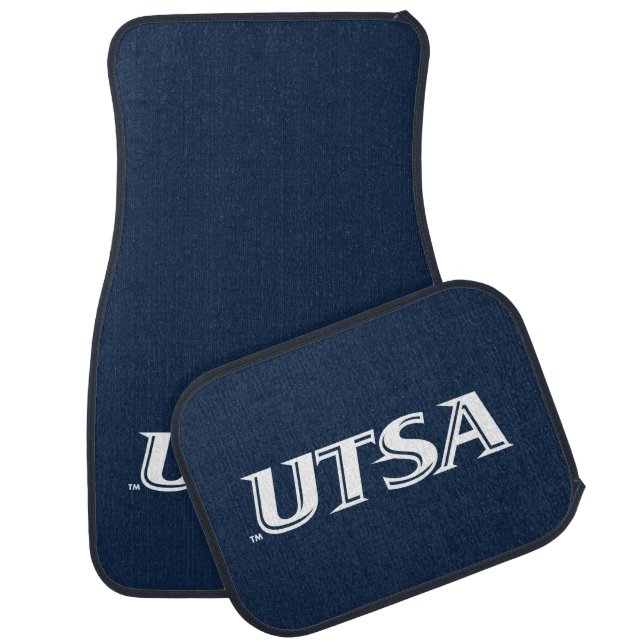 UTSA Wordmark Logo Car Floor Mat (Set)