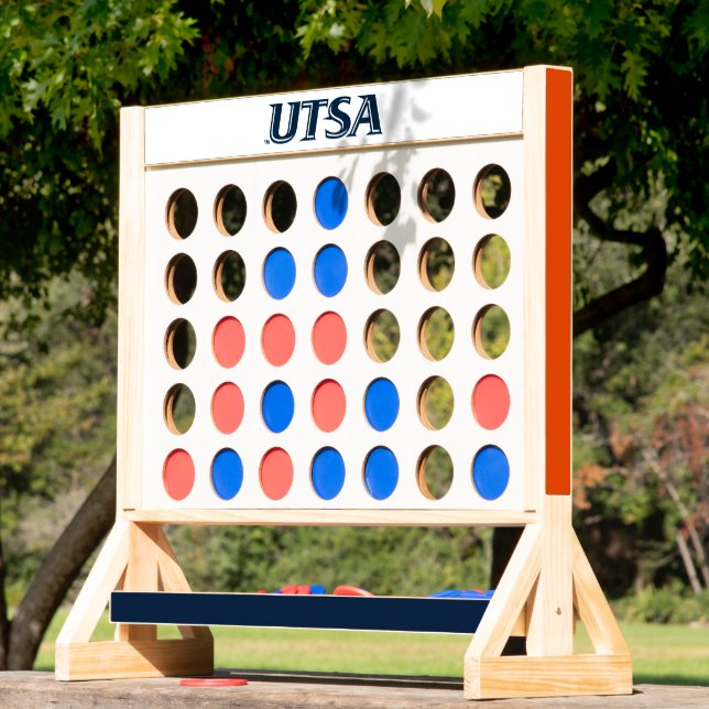 UTSA Wordmark Logo Fast Four (Lawn)