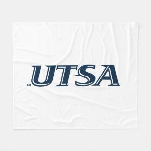 UTSA Wordmark Logo Fleece Blanket