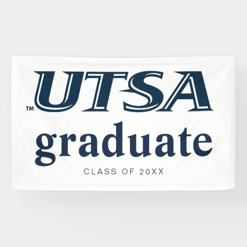 UTSA Wordmark Logo Graduation