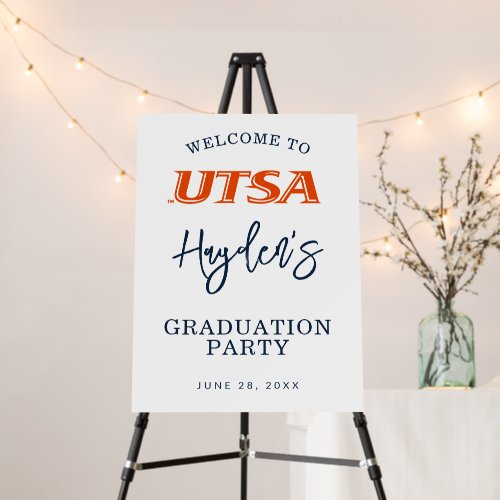 UTSA Wordmark Logo Graduation