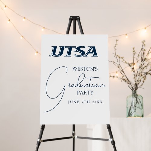 UTSA Wordmark Logo Graduation