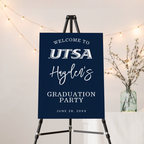 UTSA Wordmark Logo Graduation