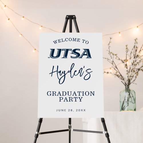 UTSA Wordmark Logo Graduation