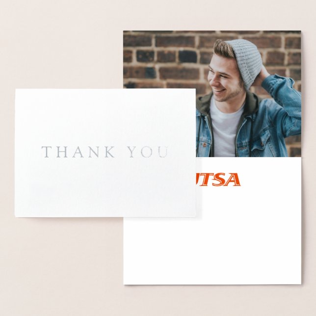 UTSA Wordmark Logo Graduation Foil Card (Display)