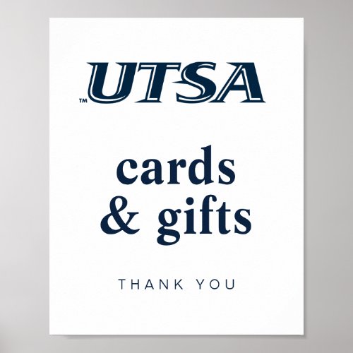 UTSA Wordmark Logo Graduation