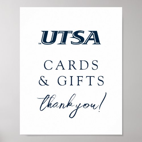 UTSA Wordmark Logo Graduation