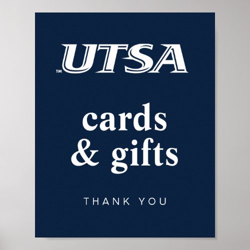 UTSA Wordmark Logo Graduation