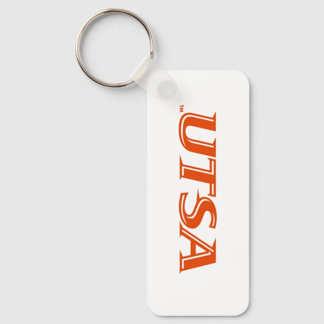 UTSA Wordmark Logo Keychain (Front)