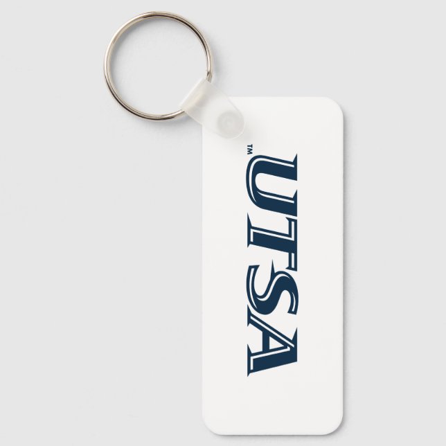 UTSA Wordmark Logo Keychain (Front)